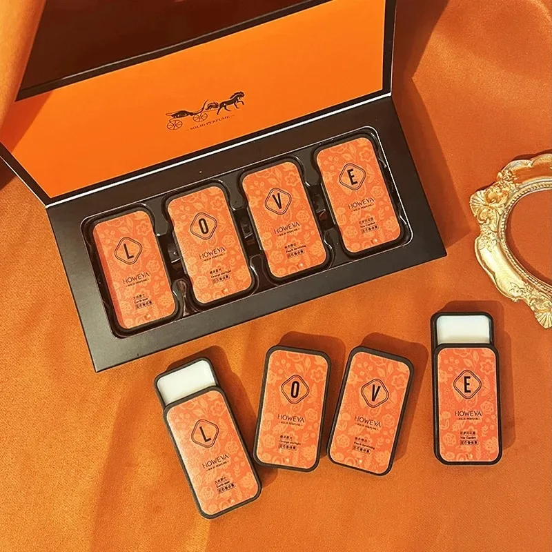 Solid Perfume Set 4 Piece Flor - đánh giá và giá Home Fragrance Gift
