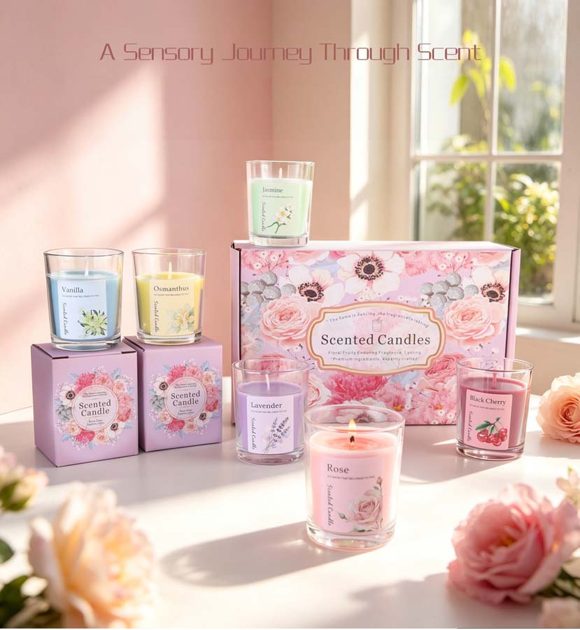 Aromatherapy Scented Candle Gi - đánh giá và giá Home Fragrance Gift